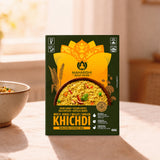 Khichdi met gele linzen en verschillende soorten gierst