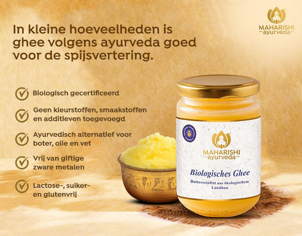 Ghee (botervet), biologisch, 500 g