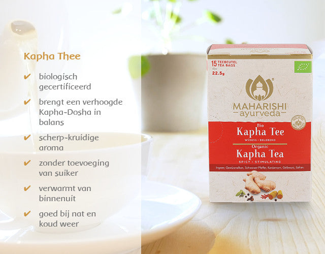 Kapha-kruidenthee, biologisch